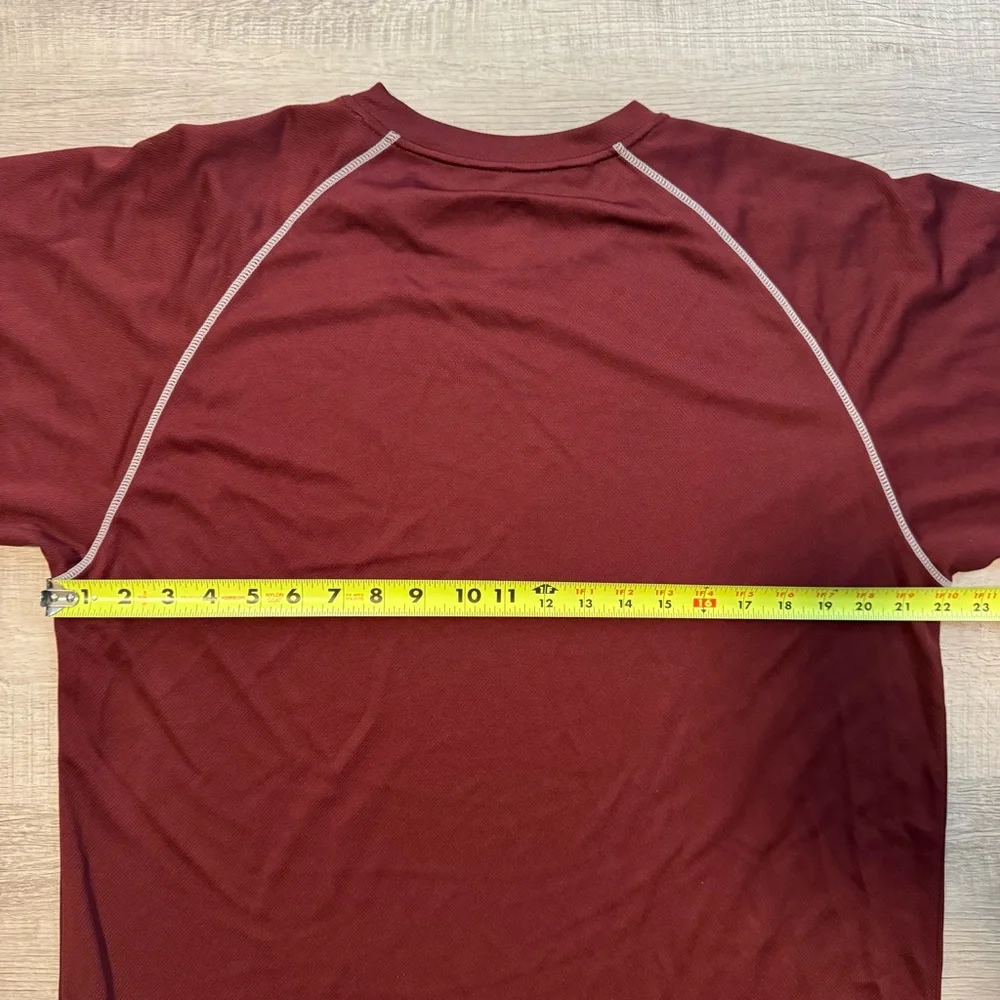 Champion And Disney Collab T Shirt Short Sleeve Maroon Double Dry Tee Size XL - Picture 8 of 11